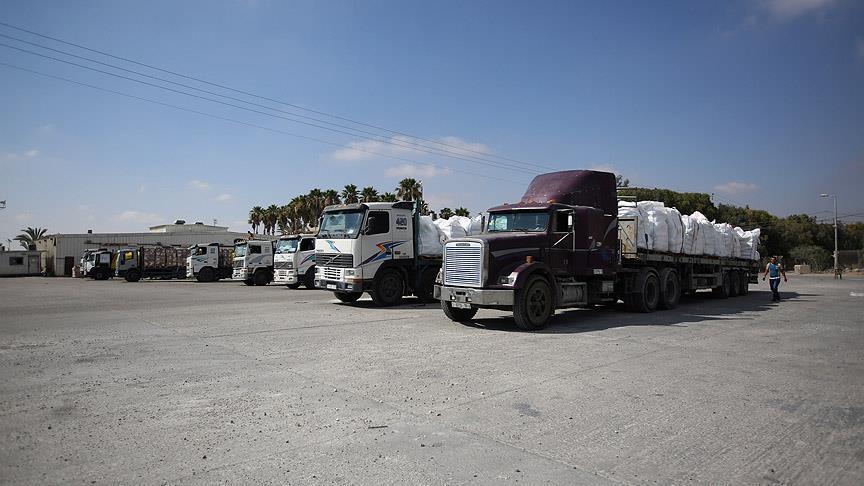 50 Turkish aid trucks reach Gaza: Palestinian official