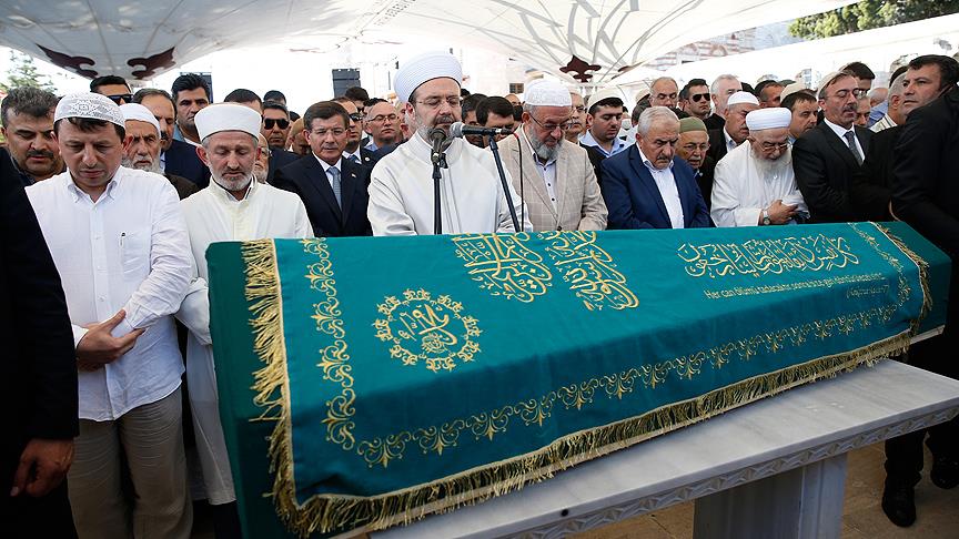 Bediüzzaman'ın talebelerinden Yeğin son yolculuğuna uğurlandı
