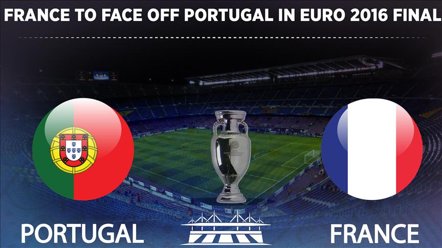 France to face off Portugal in Euro 2016 final