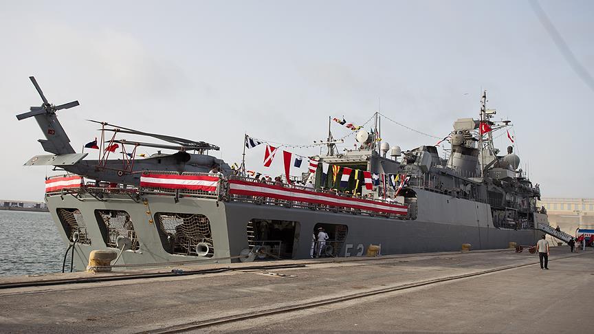 TCG Barbaros Fırkateyni Kazablanka'da