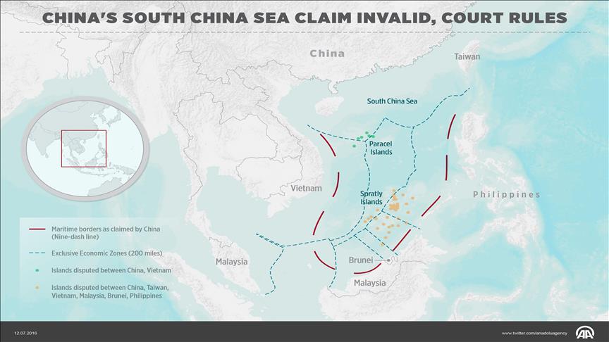 China's South China Sea claim invalid, court rules