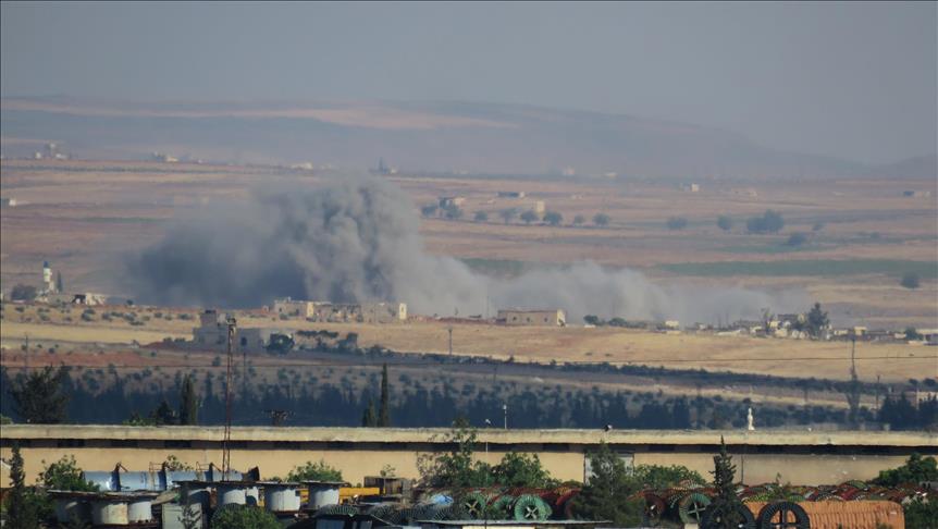 Russian planes hit refugee camp near Jordan border