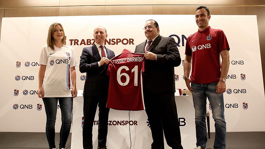 Trabzonspor Kulübüne Katar'dan sponsor 