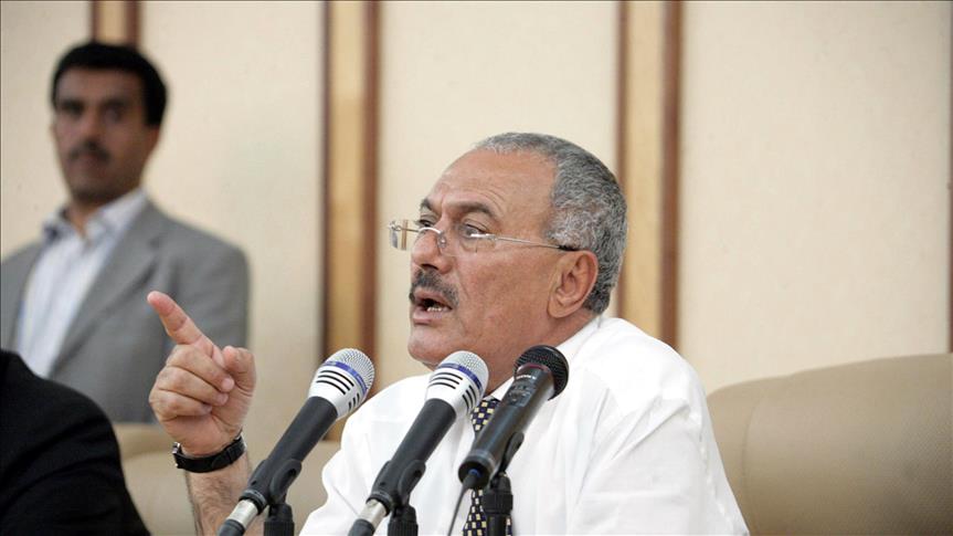 Ex-Yemeni President, UN envoy meet before peace talks