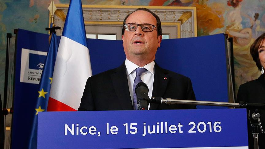 Fransa Cumhurbaşkanı Hollande: 50 yaralının durumu ciddiyetini koruyor