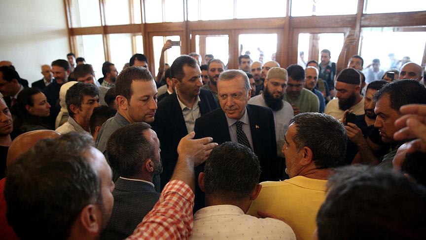 Cumhurbaşkanı Erdoğan İstanbul'da