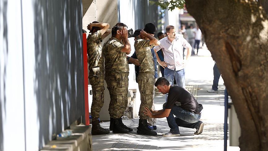 Final pro-coup troops surrender in Ankara 