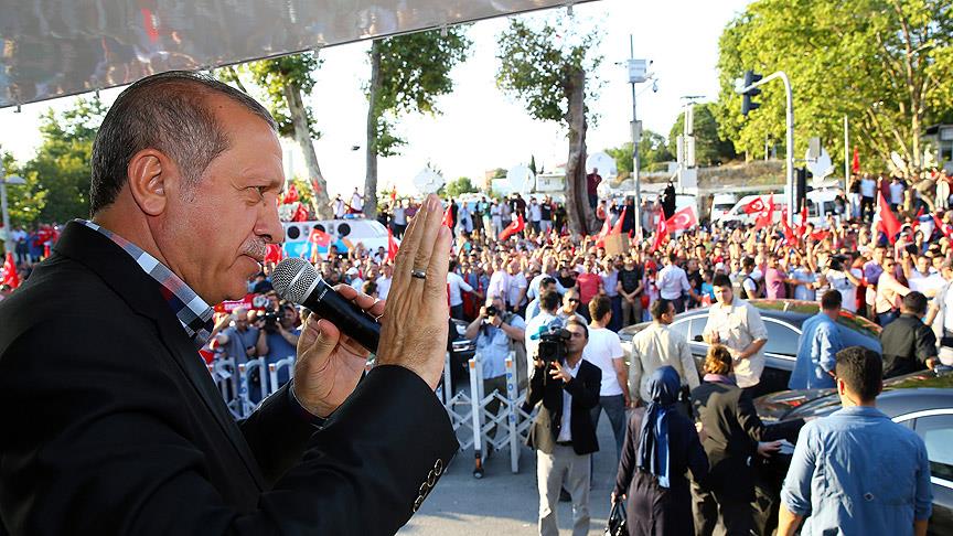 Cumhurbaşkanı Erdoğan: Devlete darbe yapanlar bunun bedelini ödemek durumunda