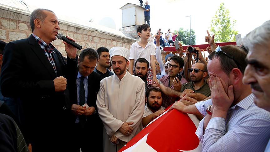 Cumhurbaşkanı Erdoğan: Milletimiz 'Bizim de imanımız var' diyerek karşılarında durdu