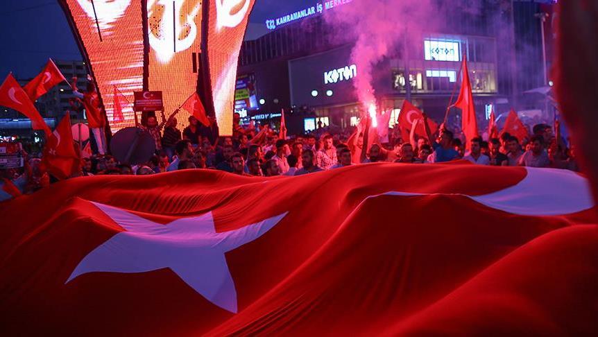 Thousands take to streets across Turkey for democracy