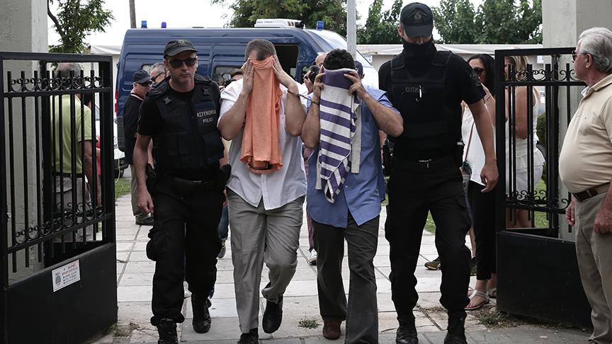 Yunanistan'a kaçan 8 darbecinin duruşması 21 Temmuz'a ertelendi