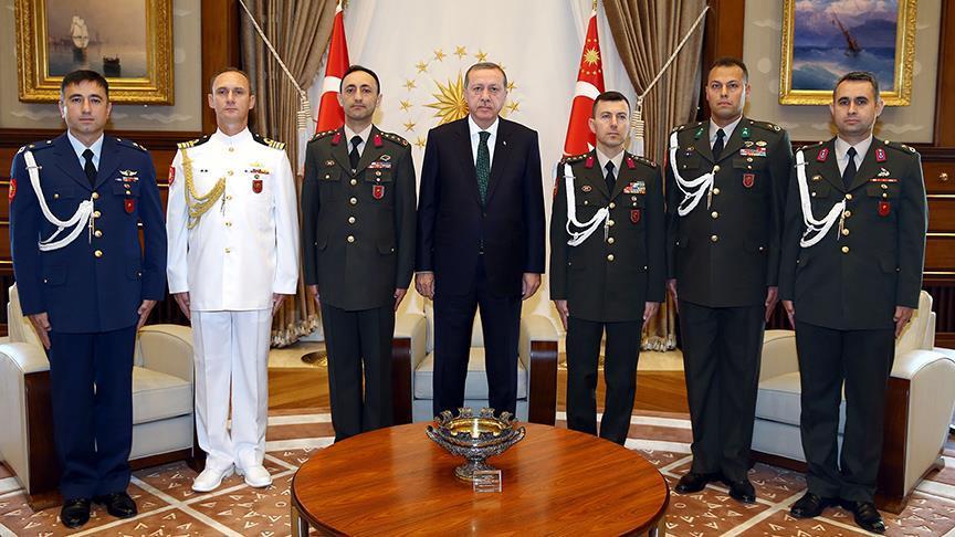 Turkish president's military aide arrested