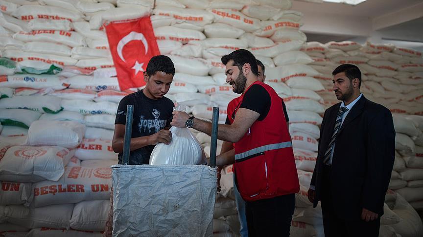 Turkish humanitarian aid to be distributed in Gaza