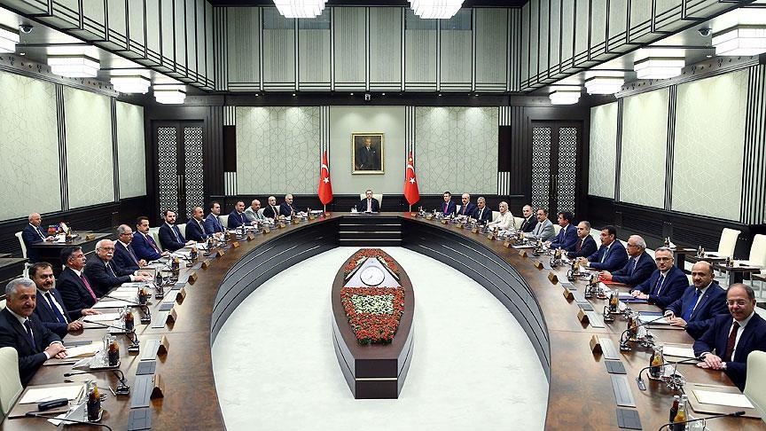 Bakanlar Kurulu toplantısı sona erdi