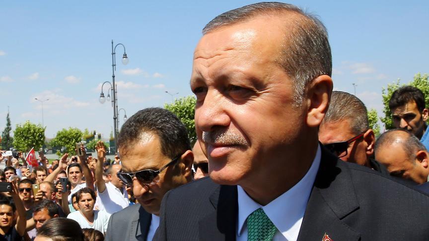 Predsjednik Republike Turske Erdogan u obilasku Velike narodne skupštine Turske
