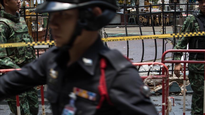 Driver injures 5 at site of Bangkok bombing