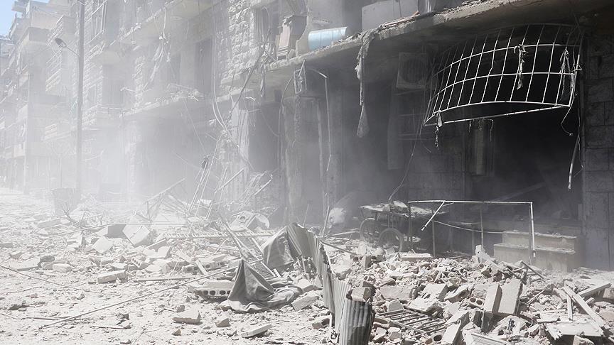 حمله جنگنده‌های روسیه در سوریه، 10 کشته و 40 زخمی برجا گذاشت 