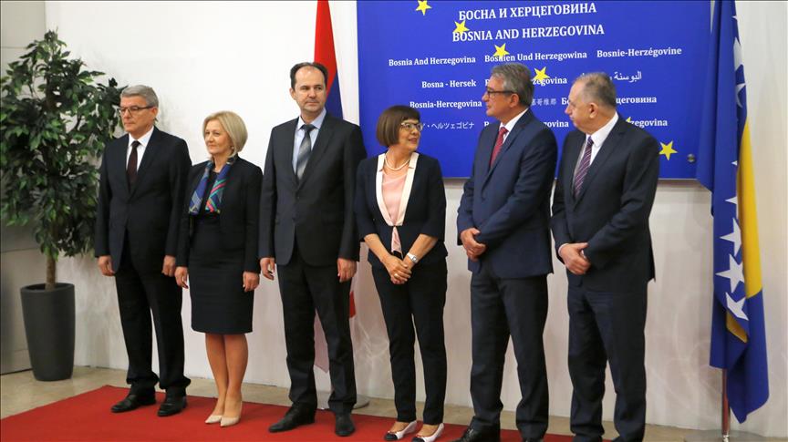 Susretom sa članovima Kolegija oba doma PS BiH predsjednica Skupštine Srbije Maja Gojković započela posjetu BiH