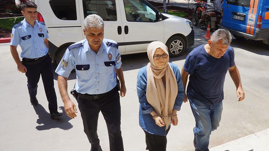 Hanım Büşra Erdal, Manisa'da gözaltına alındı