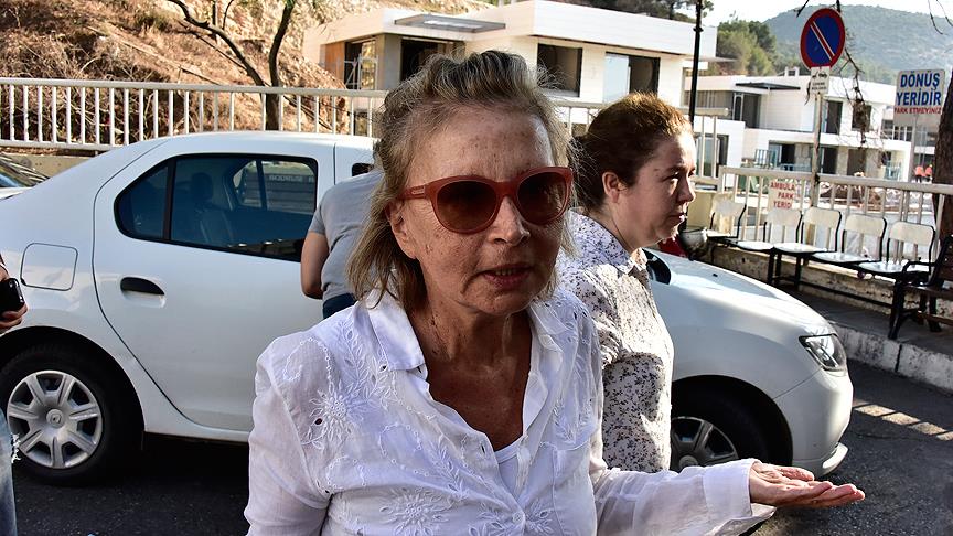 Nazlı Ilıcak Bodrum'da gözaltına alındı