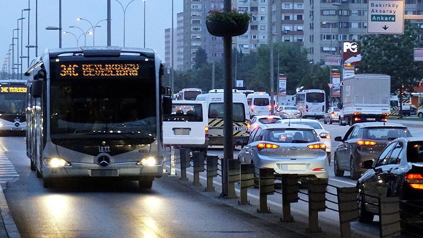 İstanbul'da toplu taşıma pazar gecesine kadar ücretsiz