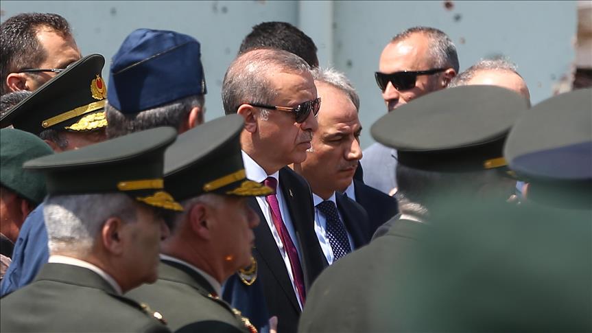 'You stand by putschists': Erdogan to US general