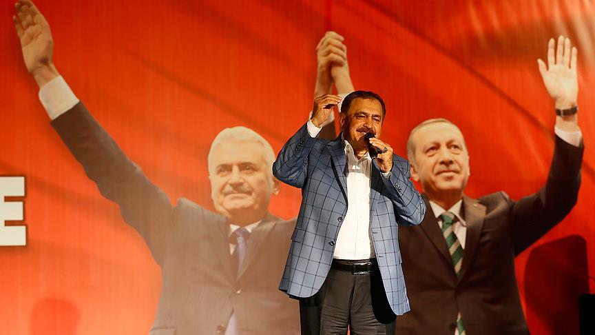 Orman ve Su İşleri Bakanı Eroğlu: Milletin feraseti Türkiye'yi Suriye olmaktan kurtardı