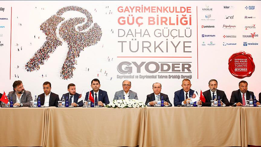 GYODER'den Emlak Konut kampanyasına 60 bin konut ve ofisle destek