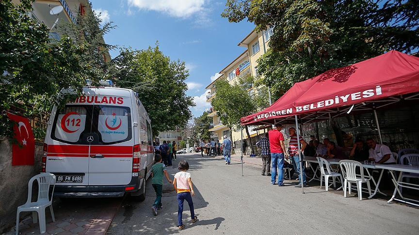 Başkentte üç eve şehit ateşi düştü