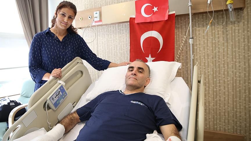Kahraman komutan 7 kurşuna rağmen 'sancağı' düşürmedi