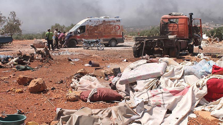 Жертвами очередного удара ВКС России в Сирии стали три человека