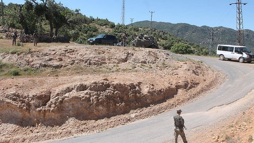 PKK roadside bomb martyrs 2 village guards in SE Turkey