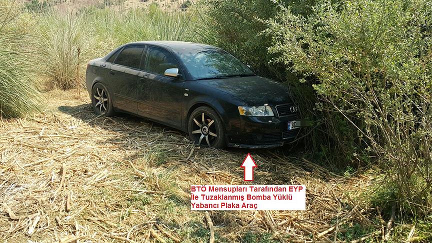 Diyarbakır'da yabancı plakalı bomba yüklü araç imha edildi