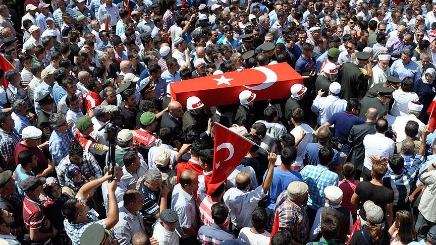 Şehit Piyade Uzman Çavuş Esen son yolculuğuna uğurlandı