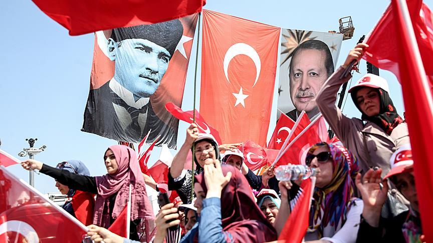 Millions gather in Istanbul for mass democracy rally