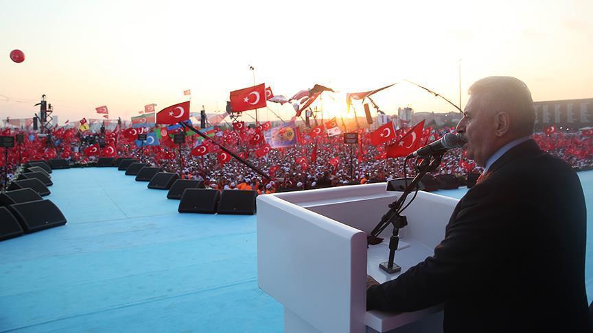 Coup bid was Turkey's 2nd independence war: Turkish PM
