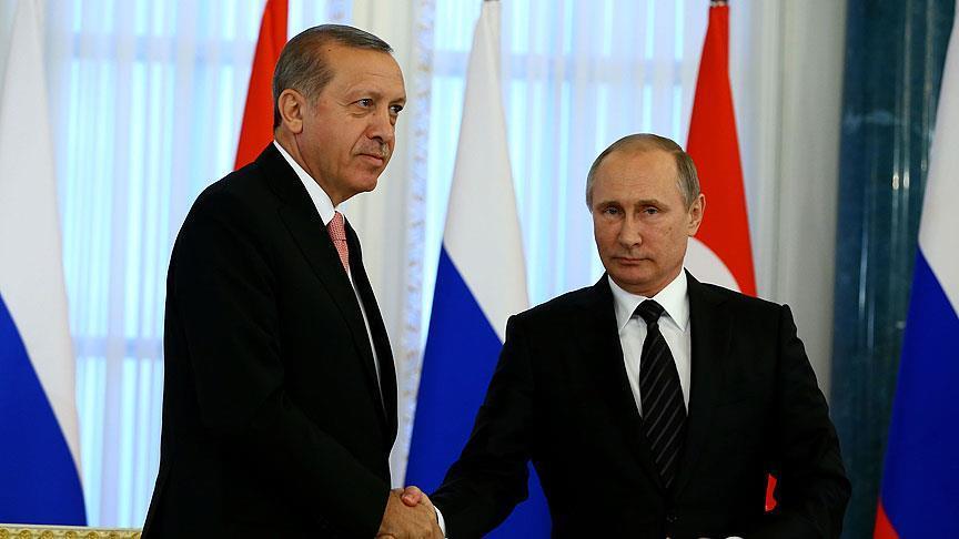 Turkey, Russia determined to boost ties: Erdogan 