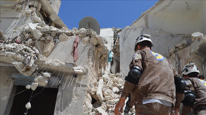 Regime airstrikes kill 11 in Syria’s Idlib province
