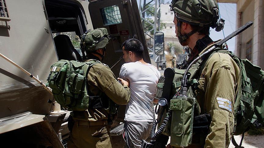الجيش الإسرائيلي يعتقل 14 فلسطينياً في الضفة الغربية