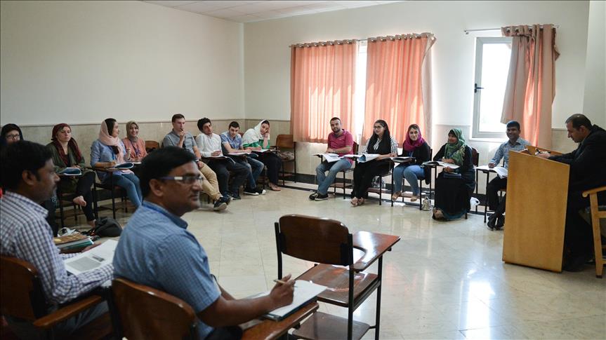 حضور دانشجویان زبان و ادبیات فارسی دانشگاه های ترکیه در ایران