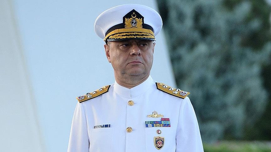 Deniz Kuvvetleri Komutanı Oramiral Bostanoğlu'nun 'müşteki' olarak ifadesi alındı