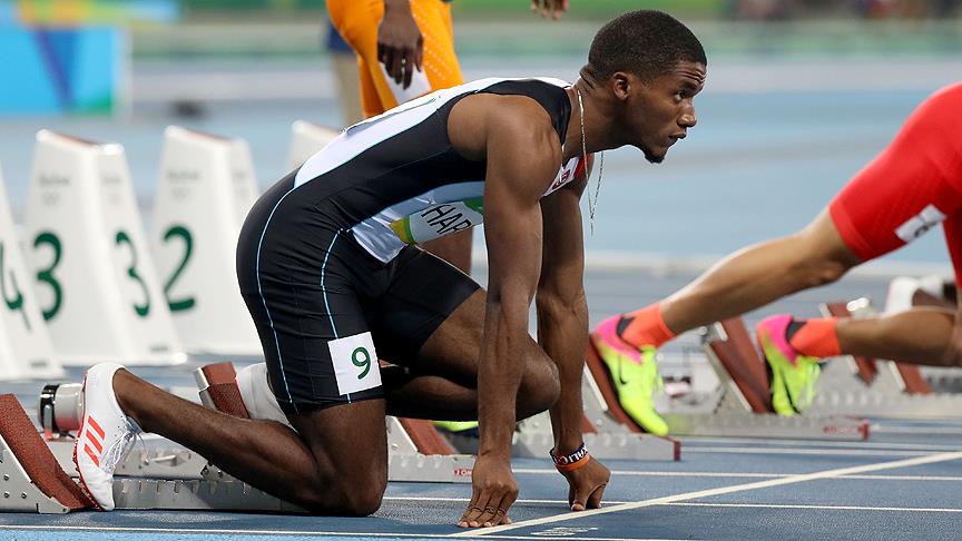 Milli sporcu Jak Ali Harvey, atletizm erkekler 100 metrede elendi