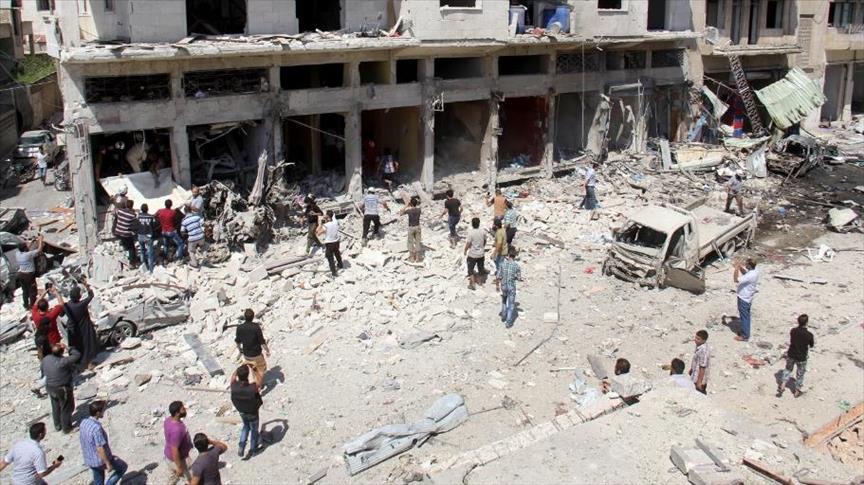 مقتل 15 مدنياً في قصف للطيران الروسي على إدلب شمالي سوريا 