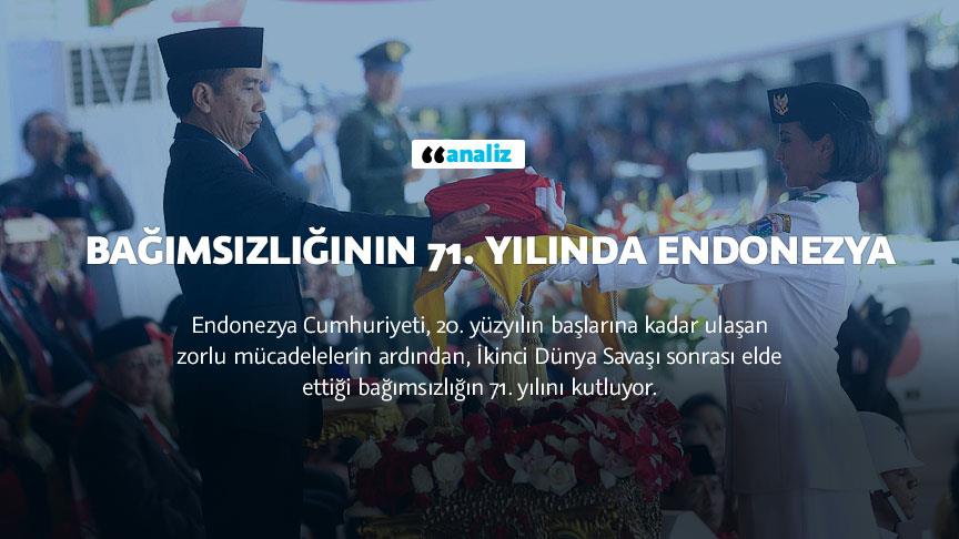 Bağımsızlığının 71. yılında Endonezya
