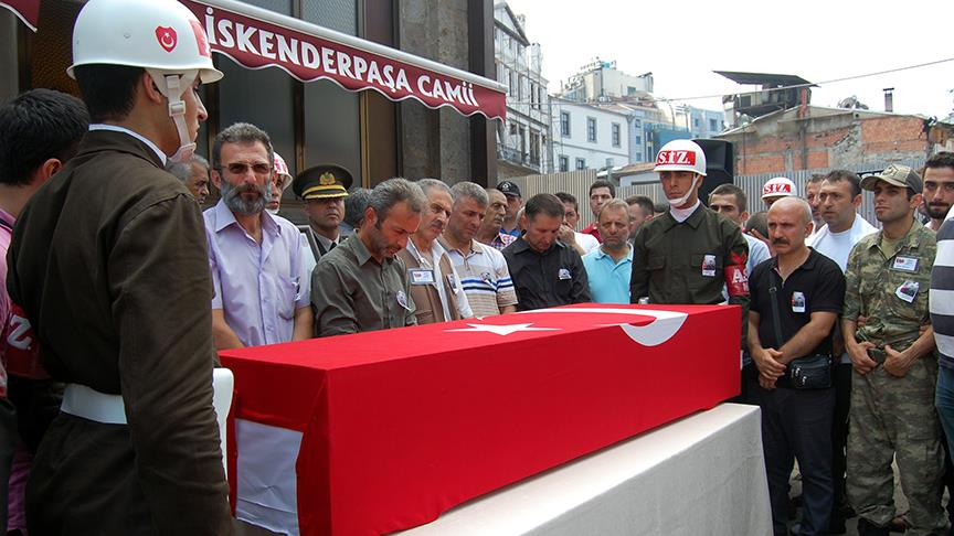 Şehit Uzman Çavuş Durmaz son yolculuğuna uğurlandı