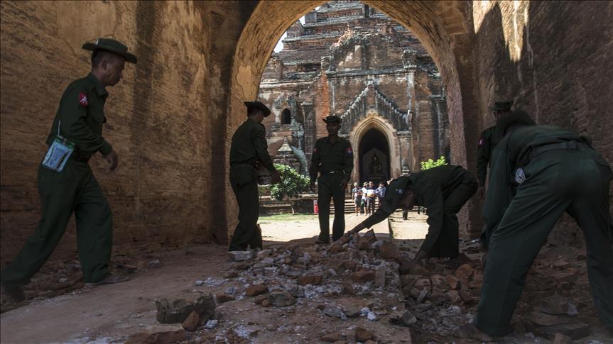 4 dead, 230 ancient monuments damaged in Myanmar quake