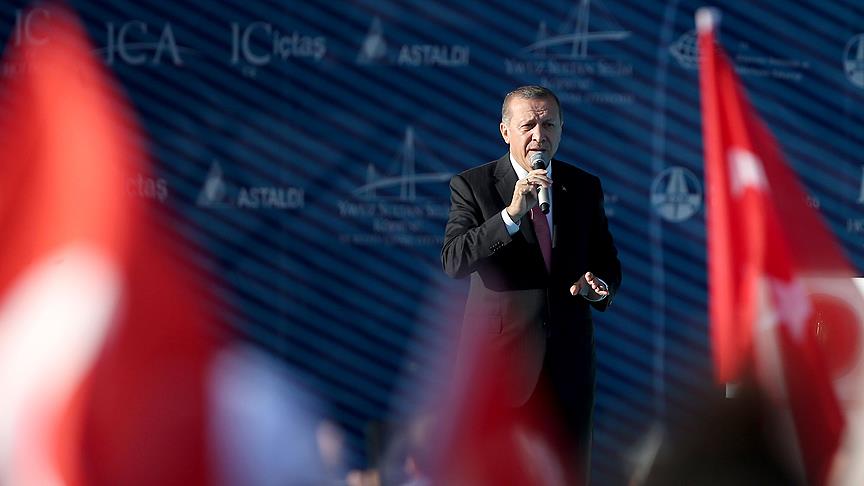 Cumhurbaşkanı Erdoğan: Türkiye hedeflerine adım adım ilerliyor