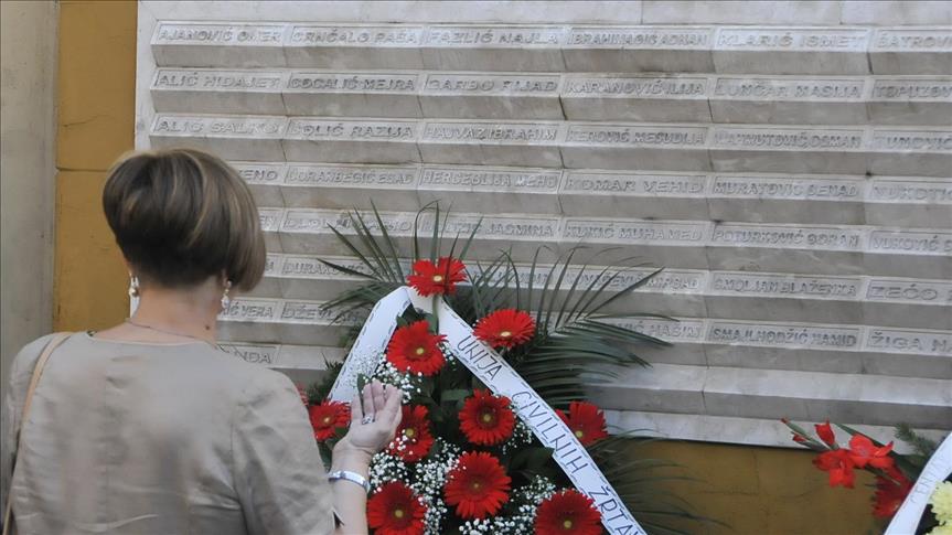 Sarajevo: 21. godišnjica od masakra na Markalama kod gradske tržnice