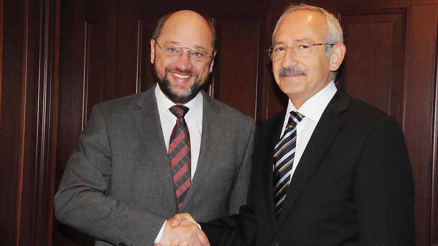 Kılıçdaroğlu ile AP Başkanı Schulz bugün görüşecek