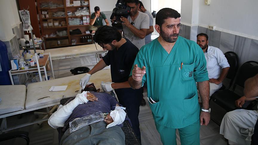 منظمة إنسانية تبدأ تقديم خدمات طبية لسكان جرابلس السورية 